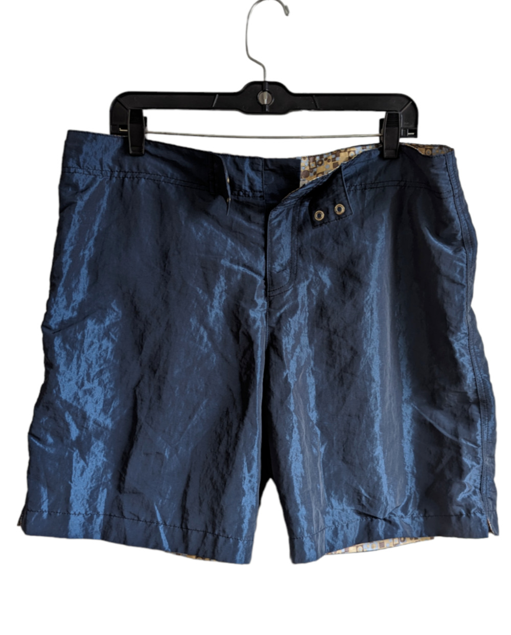 Parke & Ronen Mens Blue Swim Trunks Shorts Bathing / Swim Suit Size 36